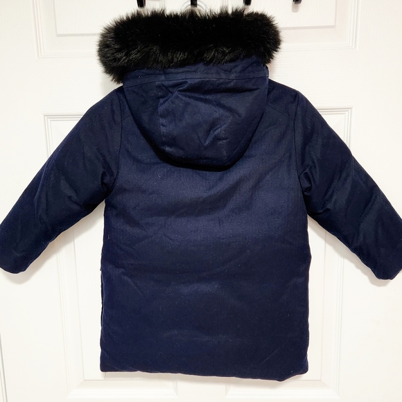 Jacadi Toddler Boy 5T Down Parka Winter Coat - Picture 7 of 12